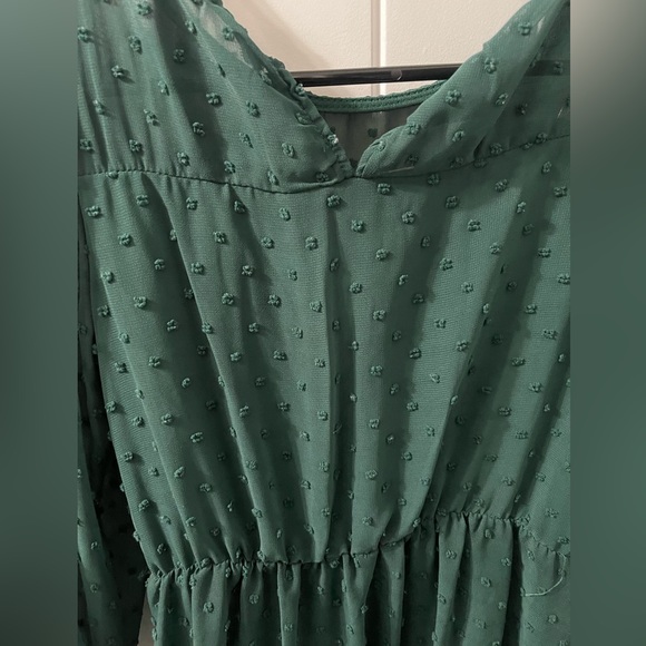 Speechless green dress - Picture 4 of 5